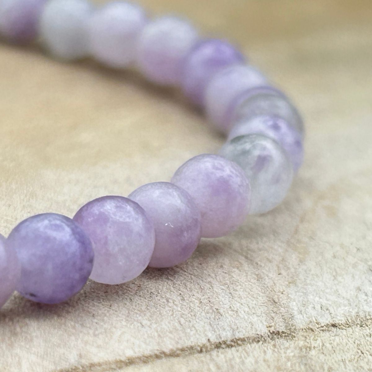 Bracelet 4mm - Lépidolite