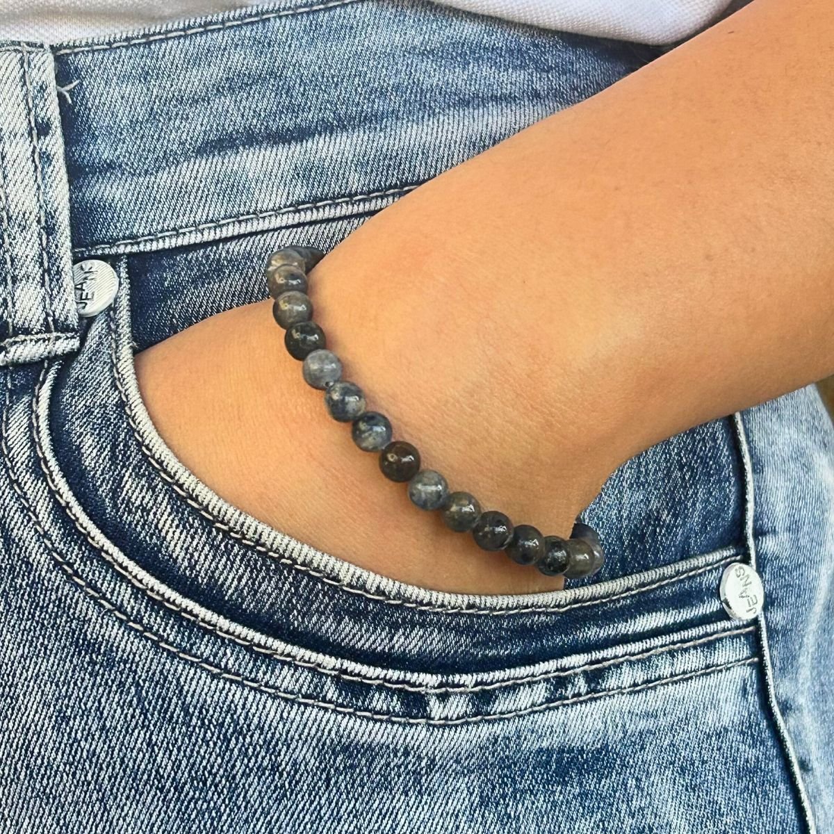 Bracelet 6mm - Dumortiérite