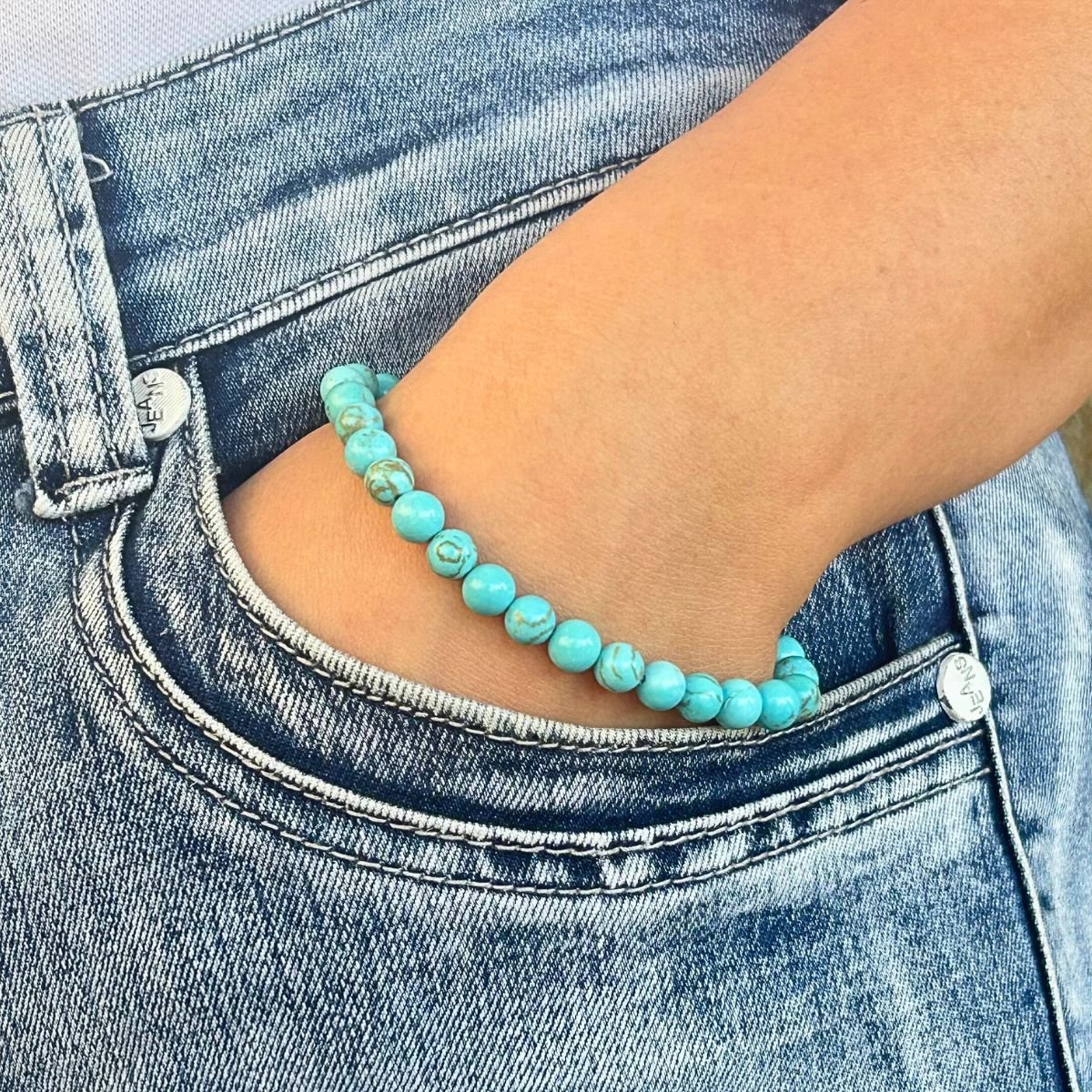 Bracelet 6mm - Turquénite