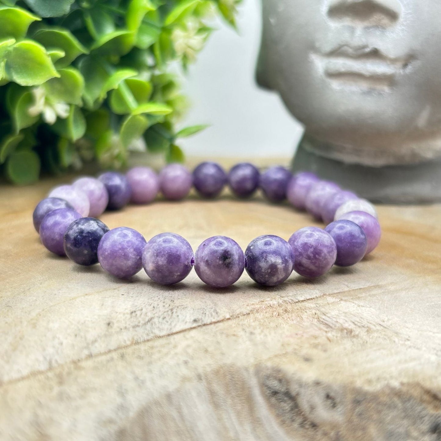 Bracelet 8mm - Lépidolite
