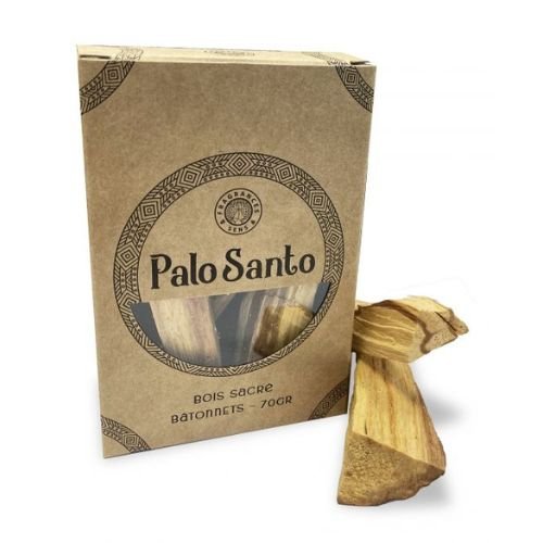 Palo Santo Pérou bâtonnets, sur fond blanc