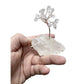 Arbre de Vie sur Druse - Cristal de Roche