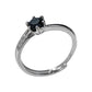 Bague Solitaire - Spinelle AA