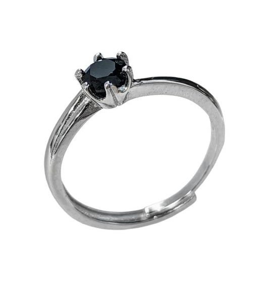 Bague Solitaire - Spinelle AA