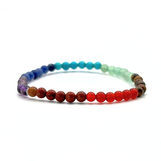 Bracelet 4mm - 7 Chakras