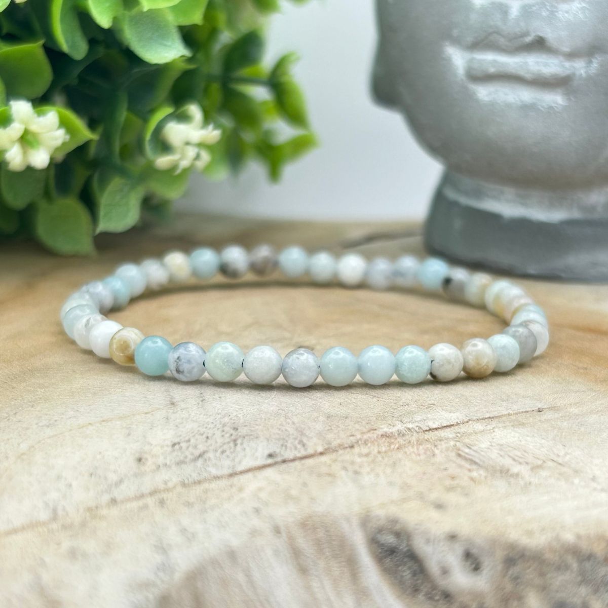 Bracelet 4mm - Amazonite Multicolore