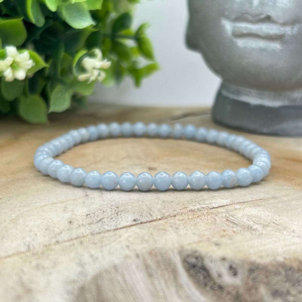 Bracelet 4mm - Angélite