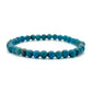 Bracelet 4mm - Apatite Bleue