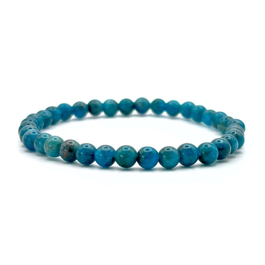 Bracelet 4mm - Apatite Bleue