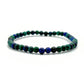 Bracelet 4mm - Azurite & Malachite