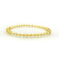 Bracelet 4mm - Citrine Naturelle AA