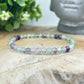 Bracelet 4mm - Fluorite Multicolore