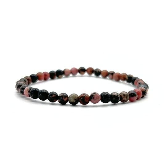 Bracelet 4mm - Rhodonite