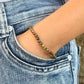 Bracelet 4mm - Unakite
