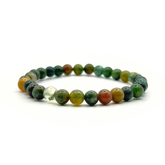 Bracelet 6mm - Agate Indienne