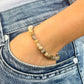 Bracelet 6mm - Agate Plume