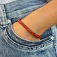 Bracelet 6mm - Agate Rouge