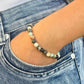 Bracelet 6mm - Amazonite Multicolore