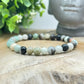Bracelet 6mm - Amazonite Multicolore