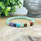 Bracelet 6mm - Aventurine Verte 7 Chakras