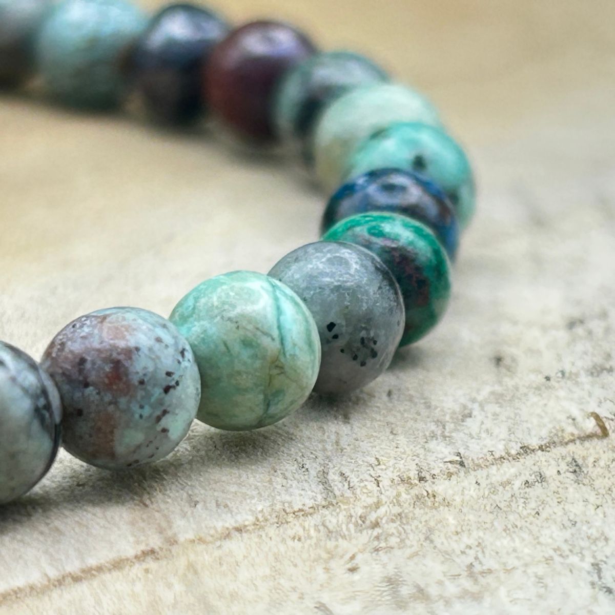 Bracelet 6mm - Chrysocolle