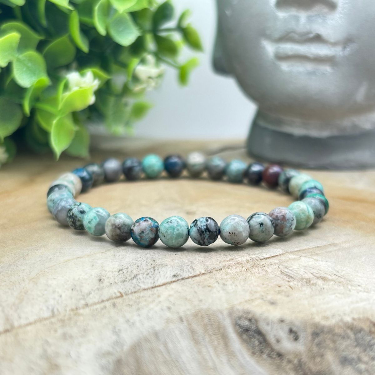 Bracelet 6mm - Chrysocolle