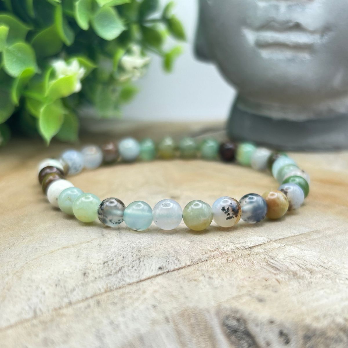 Bracelet 6mm - Chrysoprase