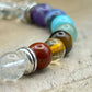 Bracelet 6mm - Cristal de Roche 7 Chakras