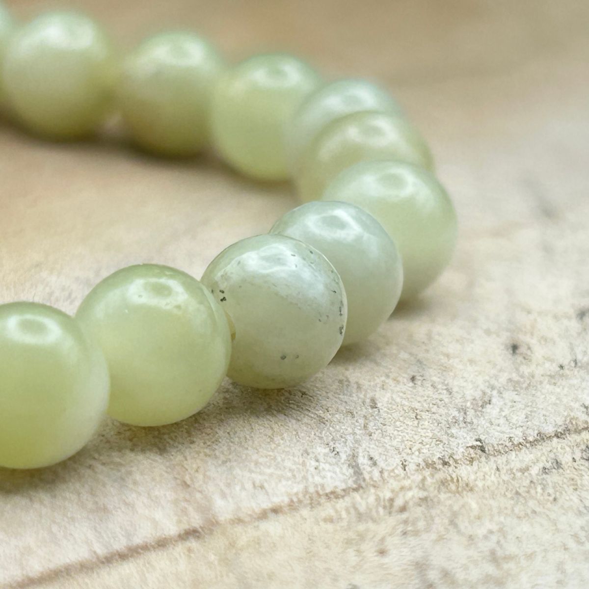 Bracelet 6mm - Jade de Chine