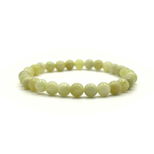 Bracelet 6mm - Jade de Chine