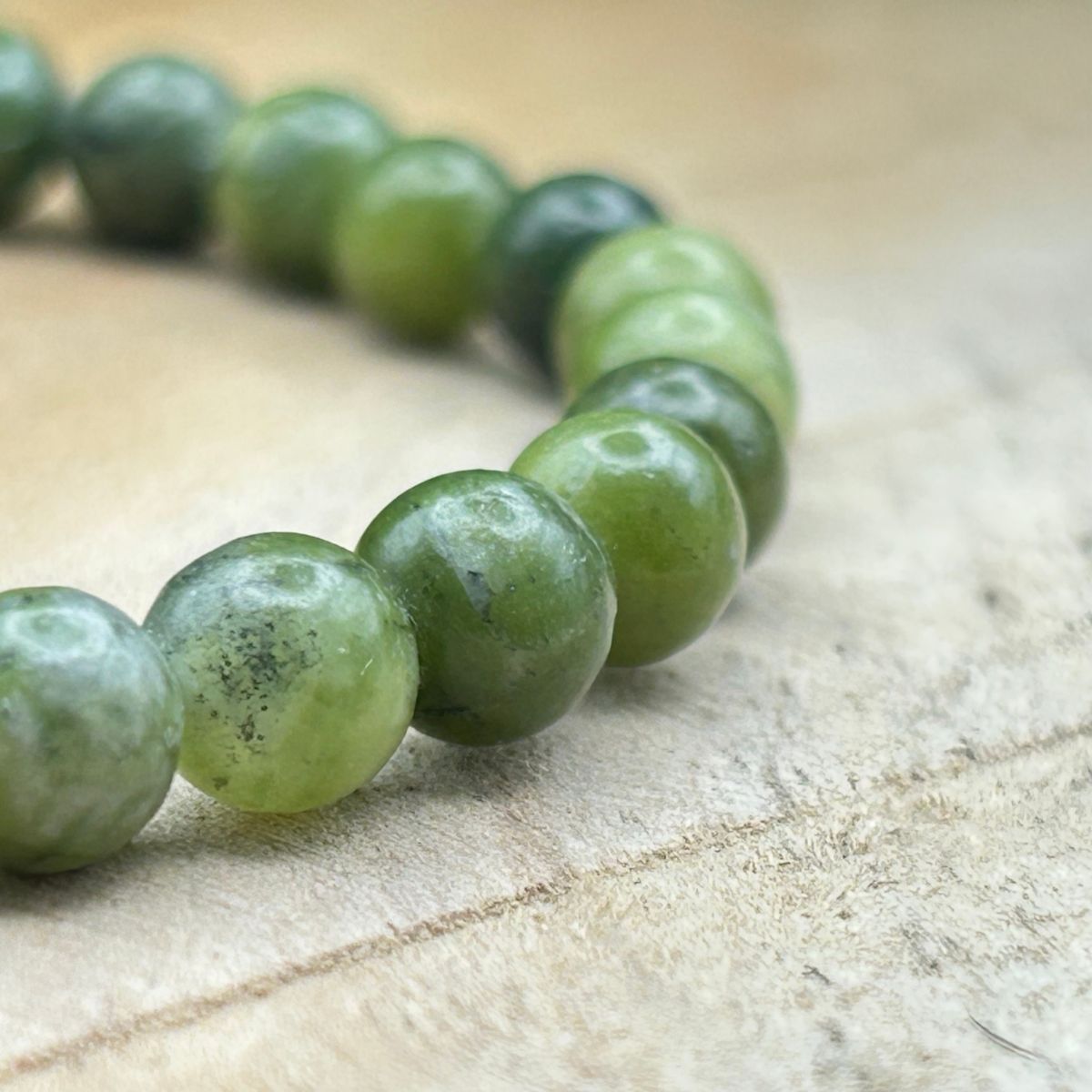 Bracelet 6mm - Jade du Canada