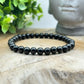 Bracelet 6mm - Jais