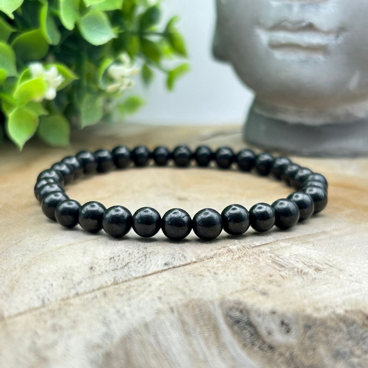 Bracelet 6mm - Jais