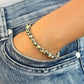 Bracelet 6mm - Jaspe Dalmatien