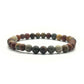 Bracelet 6mm - Jaspe Océan