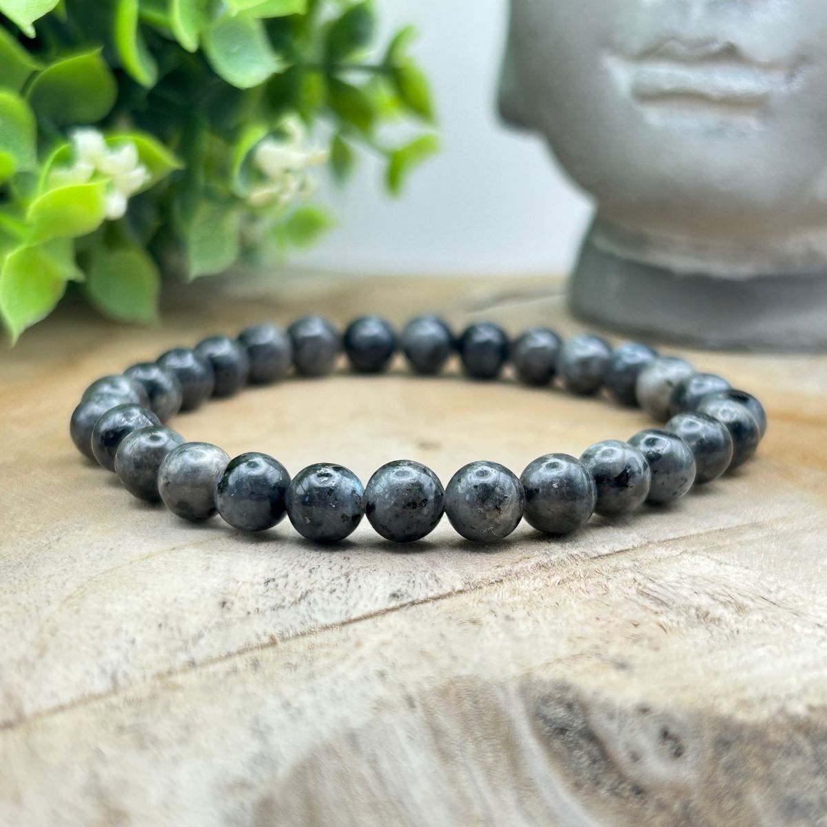 Bracelet 6mm - Larvikite