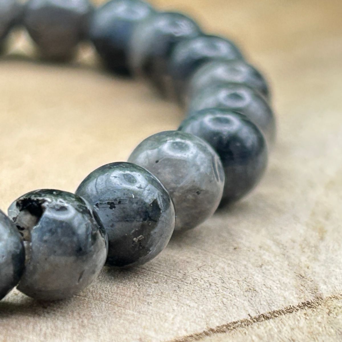 Bracelet 6mm - Larvikite