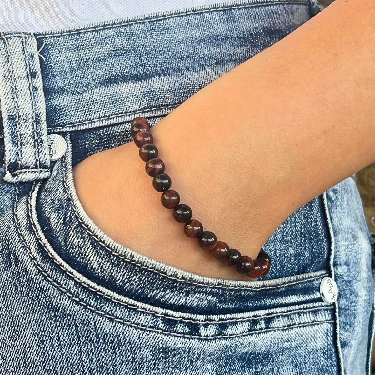 Bracelet 6mm - Œil de Taureau
