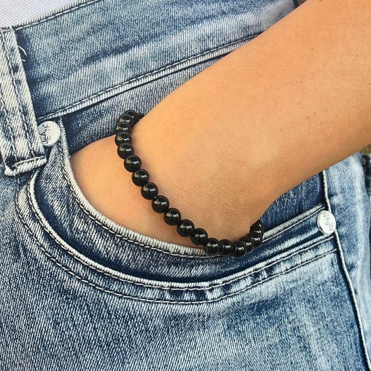 Bracelet 6mm - Onyx