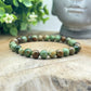 Bracelet 6mm - Opale Verte