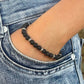 Bracelet 6mm - Pierre de lave et Charms