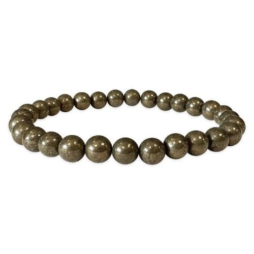 Bracelet 6mm - Pyrite