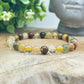 Bracelet 6mm - Quartz Rutile Multicolore