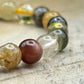 Bracelet 6mm - Quartz Rutile Multicolore