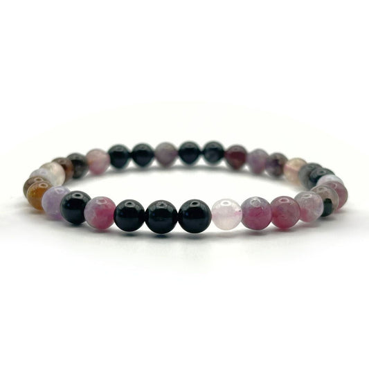 Bracelet 6mm - Tourmaline Multicolore