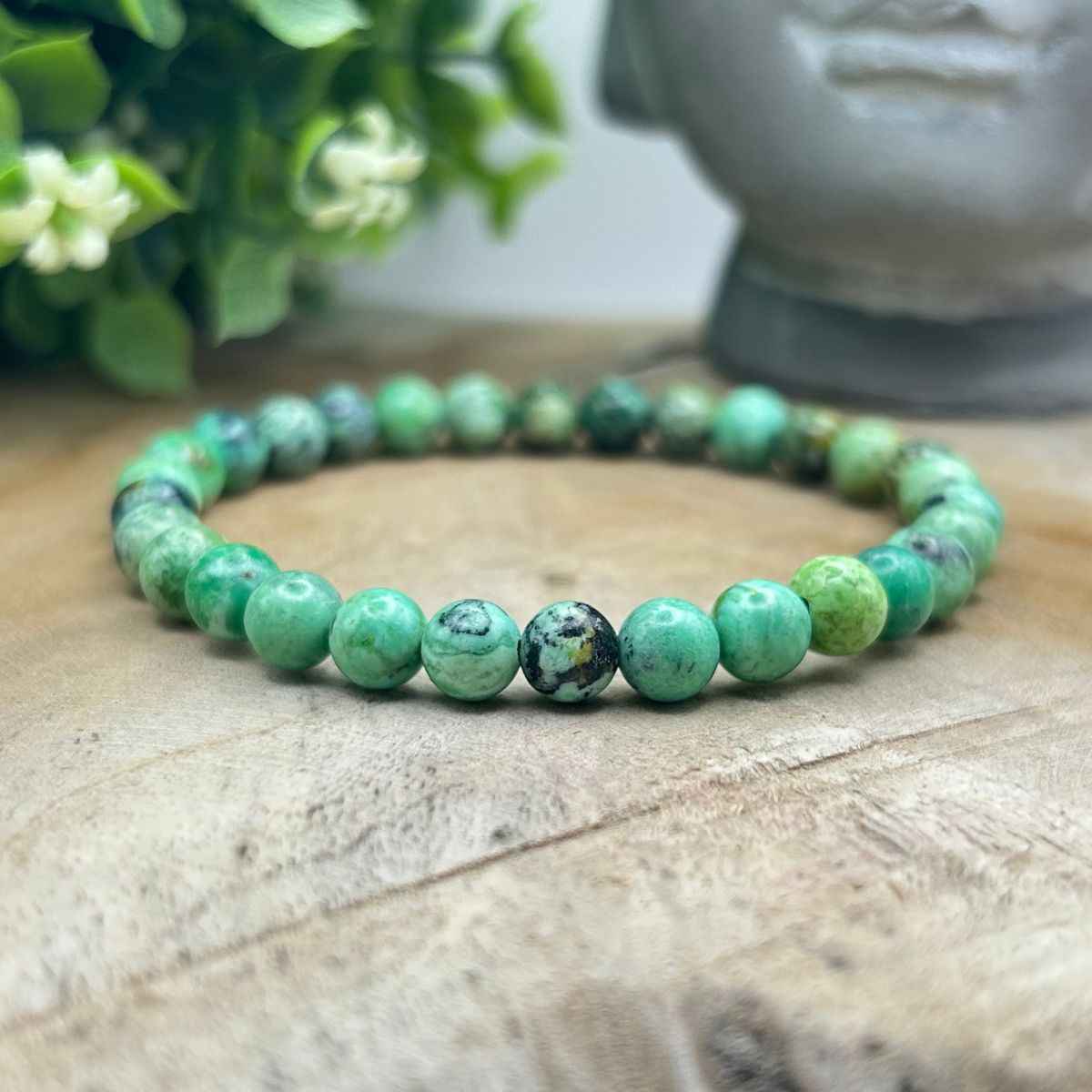 Bracelet 6mm - Variscite