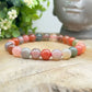 Bracelet 8mm - Agate Multicolore AA