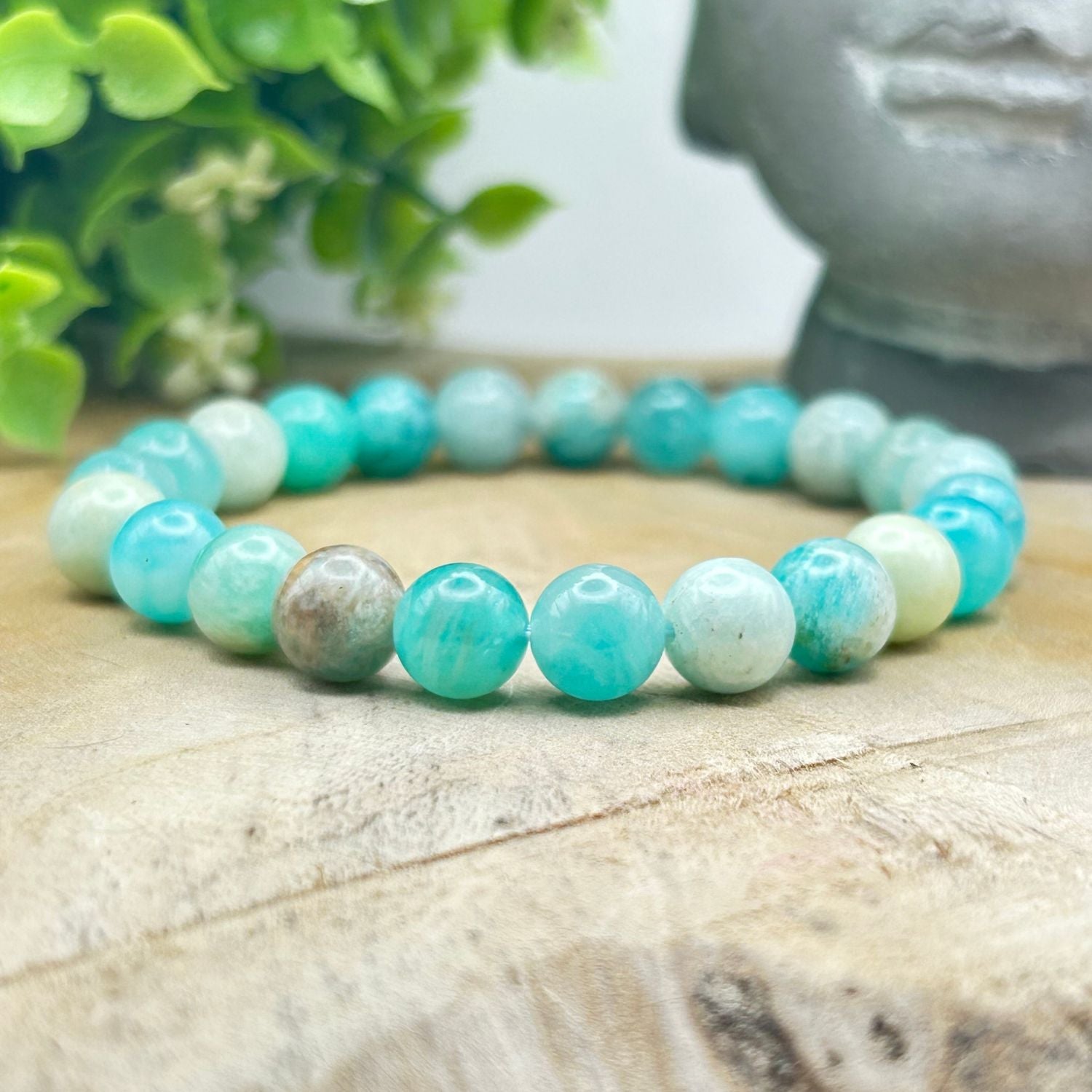 Bracelet 8mm - Amazonite Pérou