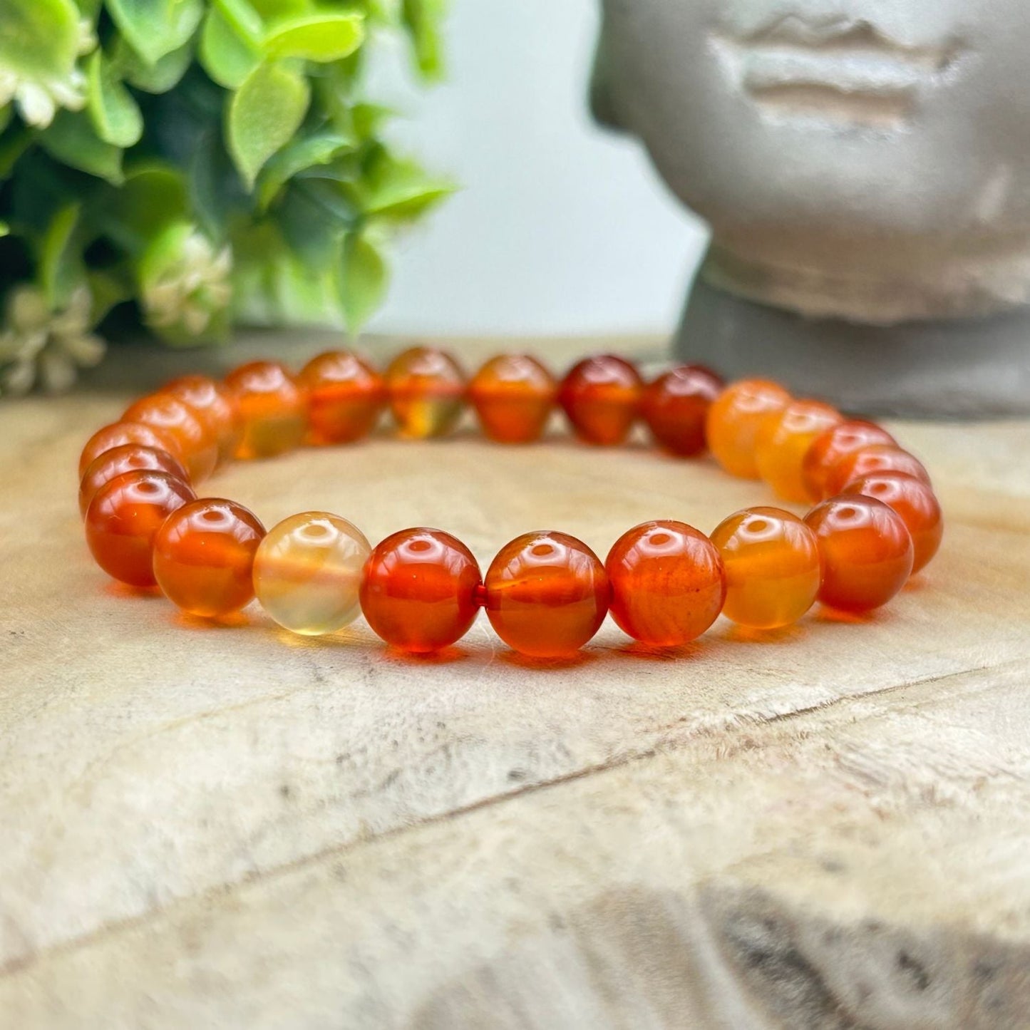 Bracelet 8mm - Cornaline