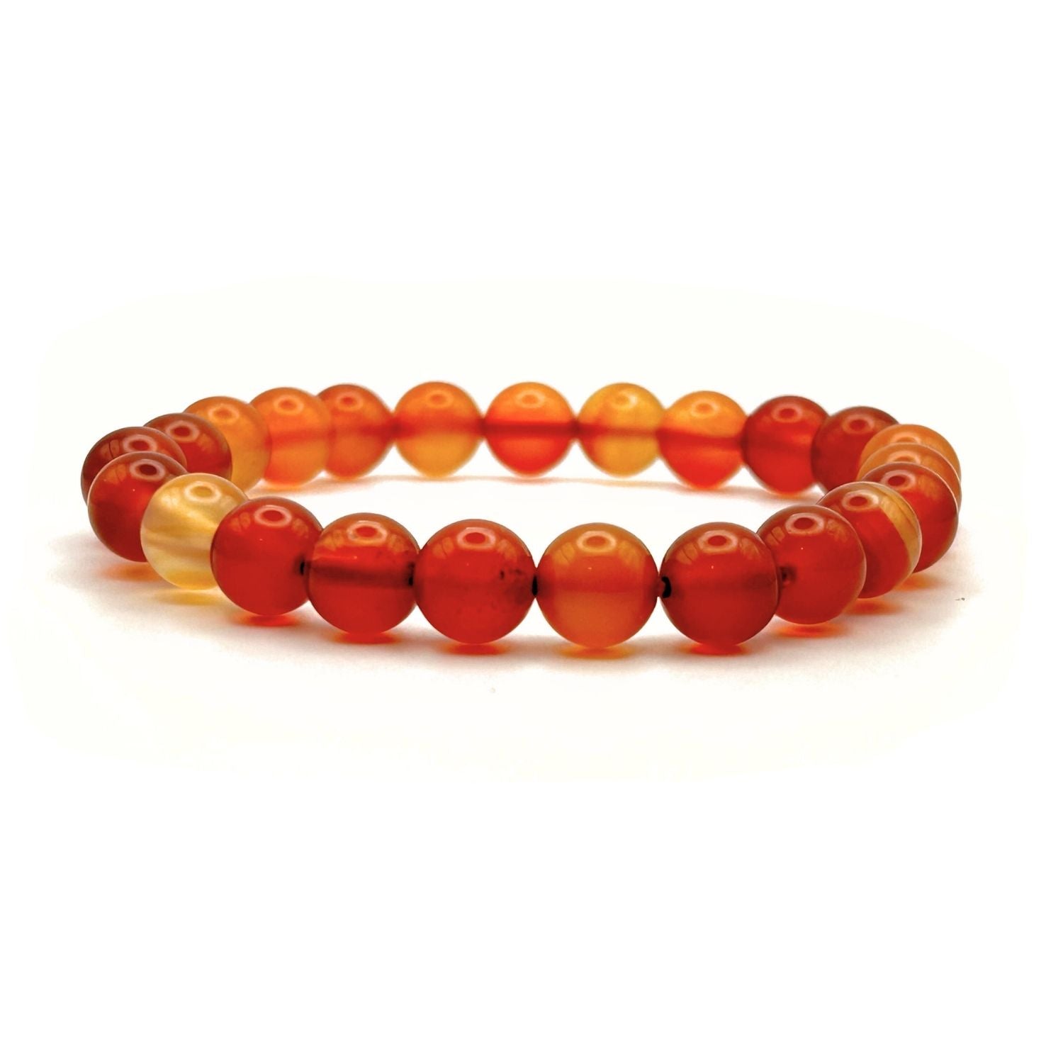 Bracelet 8mm - Cornaline